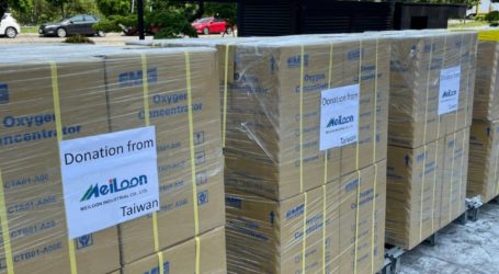Taiwan Kembali Sumbangkan Oksigen Konsentrator