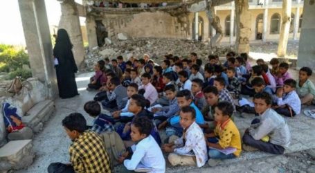 PBB: Dua Juta Anak-anak Yaman Tidak Bisa Sekolah