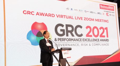 Penghargaan Tata Kelola Perusahaan GRC & Performance Exellence Award 2021