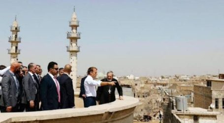 Presiden Prancis Kunjungi Masjid dan Gereja yang Hancur di Mosul Irak