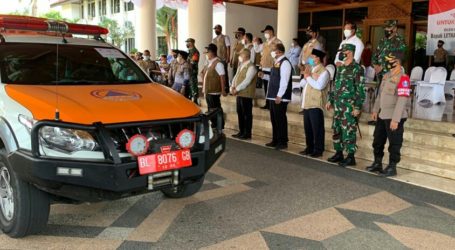 BNPB Luncurkan Mobil Masker di Aceh, Tangani Covid-19