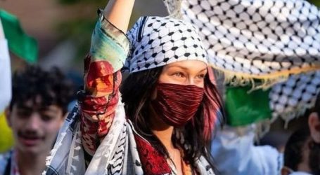 Model AS Bella Hadid Ungkapkan Cintanya pada Tanah Air Palestina