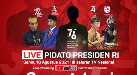 Presiden Jokowi Sampaikan Dua Pidato