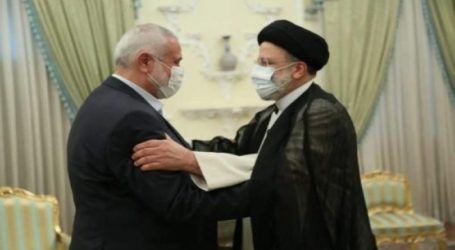 Haniyah Bertemu Presiden Baru Iran Ebrahim Raisi