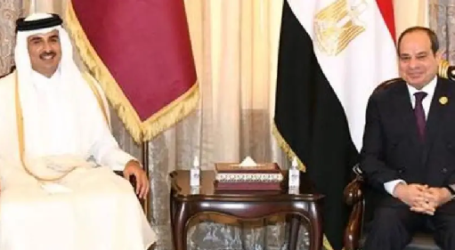Pemimpin Mesir dan Qatar Bertemu Pertama Kalinya sejak Rekonsiliasi