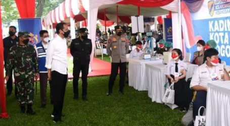 Presiden Resmikan Bendungan di Pringsewu Lampung