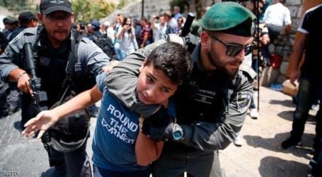 Pasukan Israel Tangkap Lima Anak Palestina