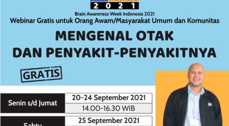 Indonesia Neuroscience Institute Sukses Gelar Pekan Peduli Otak 2021