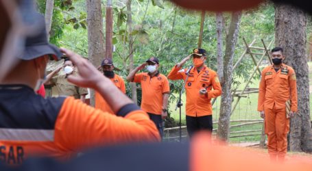 Tutup Pelatihan SAR, Kakansar Lampung Mengharapkan Sinergi Potensi SAR di Wilayah Kerjanya