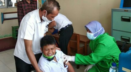 Rumah Zakat Dukung Percepatan Vaksinasi untuk Disabilitas di SBLN Bandung Barat