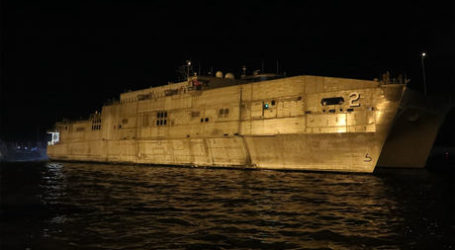 Kapal Angkatan Laut AS Pertama Tiba di Lebanon