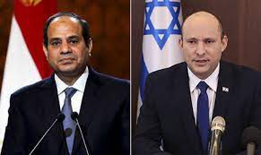 PM Israel Bennett Bertemu Presiden Mesir Sisi Bahas Perdamaian
