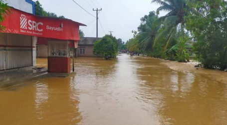 Lima Desa Kabupaten Tanggamus , Lampung Terdampak Banjir