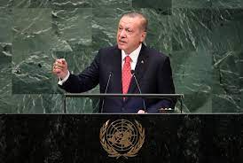 Erdogan di PBB: Perlu Perlindungan Hak Dasar Muslim Kashmir, Xinjiang dan Rohingya