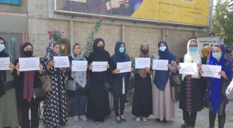 Para Perempuan di Kabul Serukan Kesamaan Hak