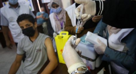 Kemenkes Gaza Terima 50.000 Dosis Vaksin Kadaluwarsa