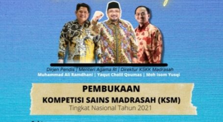 Sebanyak 374 Siswa Ikuti Kompetisi Sains Madrasah Nasional 2021