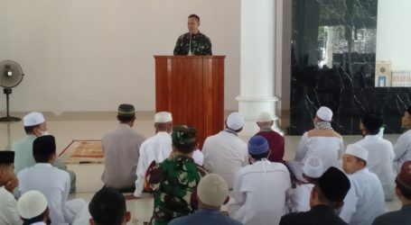 Kunjungi Al-Fatah Lampung, Danramil 421-06 Natar Ingin Lebih Sering di Pesantren