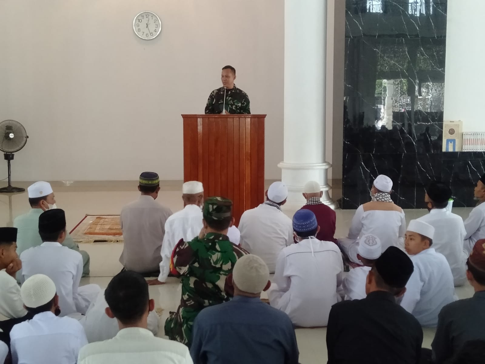 Kunjungi Al Fatah Lampung Danramil 421 06 Natar Ingin Lebih Sering Di Pesantren 5330