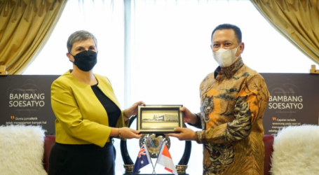 Terima Dubes Australia untuk Indonesia, Bamsoet Dorong Peningkatan Kerjasama Bilateral
