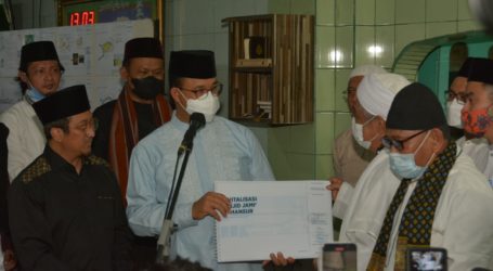 Revitalisasi Masjid Mansur, Anies Harap Tempat Ibadah Bersejarah di Jakarta Terawat