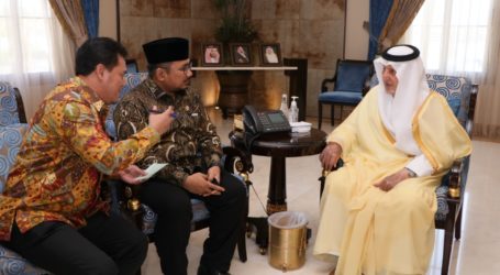 Bertemu Gubernur Makkah, Menag Sampaikan Kesiapan Jamaah Umrah Indonesia