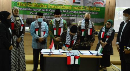 MUI: Indonesia Punya Tanggung Jawab Wujudkan RS di Hebron