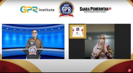 Pemprov. DKI Jakarta Raih Penghargaan TOP GPR Award 2021