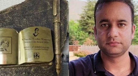 Wartawan Kashmir dapat Penghargaan Jurnalisme Memorial