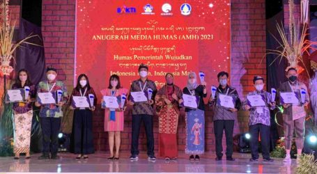 Pemprov. DKI Jakarta Raih Juara Umum Anugerah Media Humas 2021