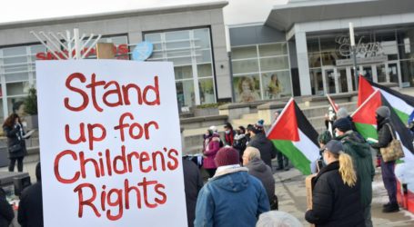 Aktivis Solidaritas di Kanada Dukung Anak-Anak Palestina
