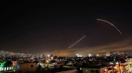 Militer Suriah Hadang Serangan Udara Israel