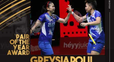 Greysia/Apriyani dan Leani Raih Gelar BWF Player of The Year