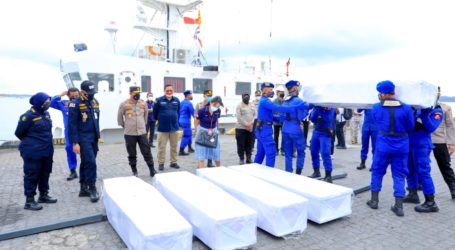 11 Jenazah WNI Korban Kapal Karam Di Malaysia Dipulangkan