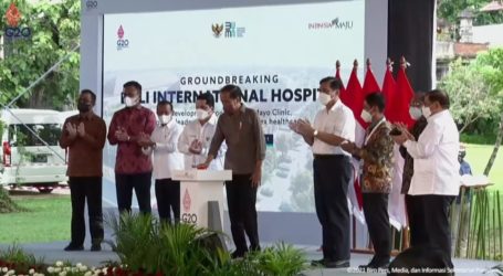 Presiden Jokowi Groundbreaking Rumah Sakit Internasional Bali