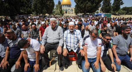 Di Tengah Pembatasan, 40.000 Jamaah Hadiri Shalat Jumat di Masjidil Aqsa