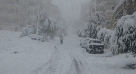 90% Kamp Pengungsi di Idlib Suriah Lewati Masa Tinggal Saat Salju Lebat Turun