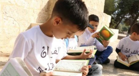 Palestina Beri Penghargaan 170 Santri Penghafal Quran di Jenin