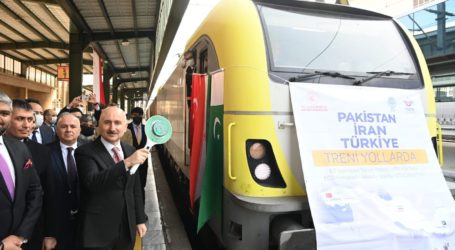 Kereta Rute Pakistan-Turki Tiba di Istanbul, Pertama dalam Satu Dekade