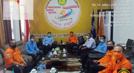 Basarnas Lampung Siap Bersinergi dengan Himpunan Nelayan Seluruh Indonesia
