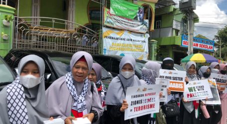 AWG Biro Sumatera Gelar Jum’at Berkah dan Bela Tahanan Perempuan Palestina