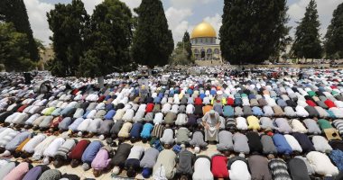 Meski Hujan 30.000 Jamaah Laksanakan Shalat Jumat di Masjidil Aqsa