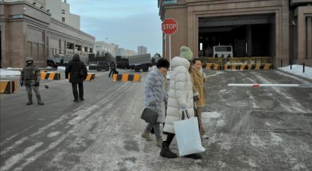 Kehidupan di Kota Almaty, Kazakhstan kembali Normal