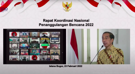 Presiden Jokowi: Penanggulangan Bencana Harus Terpadu dan Sistematis