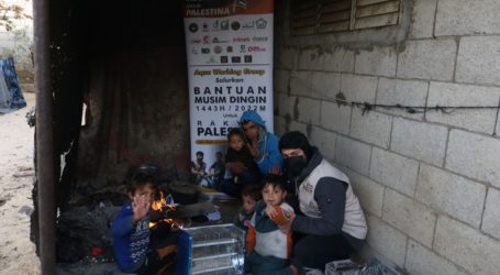 AWG Kembali Salurkan Bantuan Musim Dingin ke Palestina