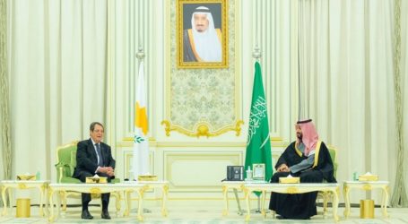 Putra Mahkota Saudi dan Presiden Siprus Adakan Pembicaraan di Riyadh