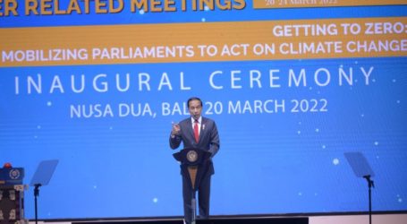 Presiden Jokowi Soroti Tantangan Perubahan Iklim Bagi Masyarakat Global