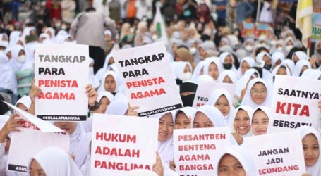Sebanyak 3.081 Ponpes Priangan Timur Gelar Aksi Damai Tuntut Penista Agama Saifuddin