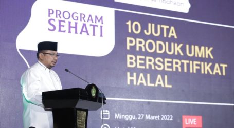 Program 10 Juta Produk Bersertifikat Halal Diluncurkan