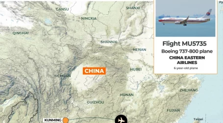 Pesawat Boeing 737 China Eastern Airlines Jatuh di Pegunungan Guangxi